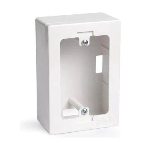 108006.jpg Caja Monoblock Rectangular para Sobreponer - Blanco