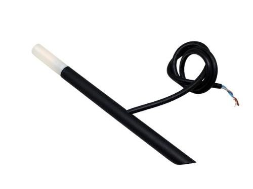 JABALINA PARA JARDIN VARITA I CORTA 220V ALUMINIO CON EFECTO RADIAL COLOR NEGRO