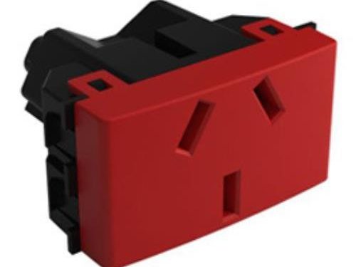 23173.jpg TOMA PARA TENSION ESTABILIZADA 10A ROJO