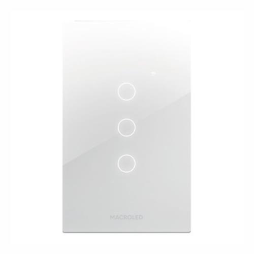 107063-INTERRUPTOR-WIFI-3-CANALES-BLANCO INTERRUPTOR WIFI 3 CANALES BLANCO