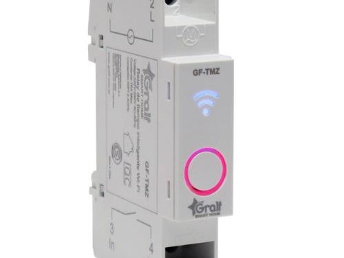 INTERRUPTOR INTELIGENTE WIFI 16A P/RIEL DIN GRALF