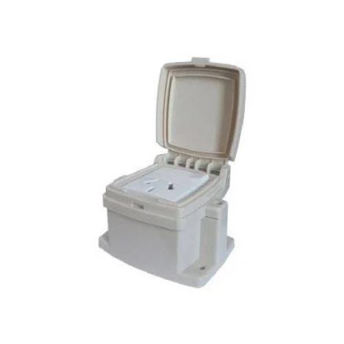 Caja Capsulada Exterior para Toma 16 A - Beige