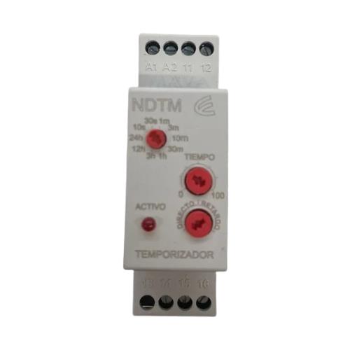 TEMPORIZADOR MULTIESCALA 24VCA/VCC220VCA